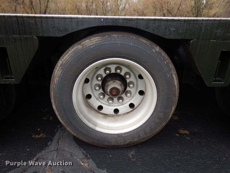 image for item HR9186 1997 Load King lowboy equipment trailer