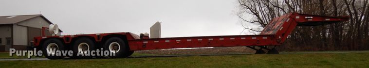 image for item HR9187 1990 Load King 403DFP  lowboy equipment trailer