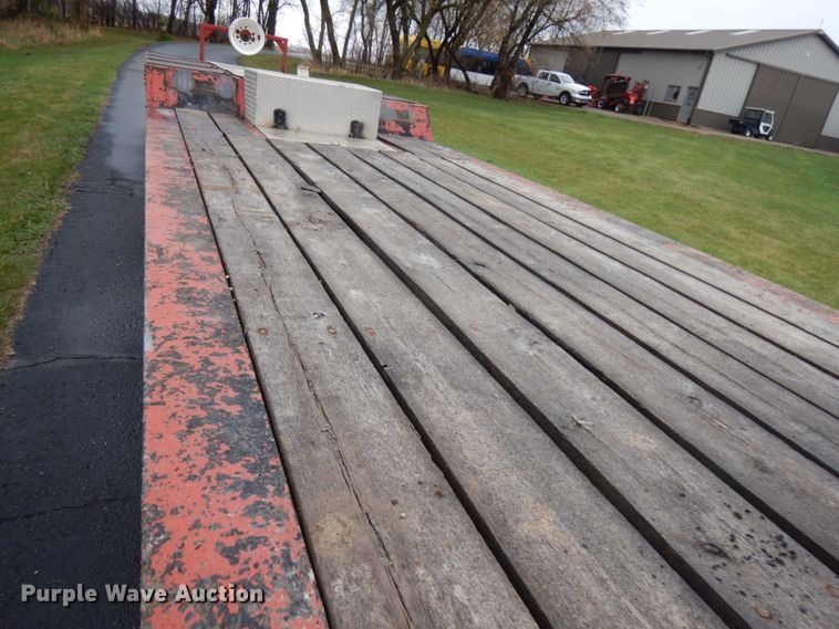 image for item HR9187 1990 Load King 403DFP  lowboy equipment trailer