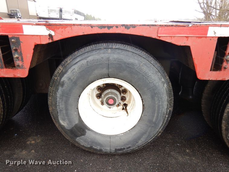 image for item HR9187 1990 Load King 403DFP  lowboy equipment trailer
