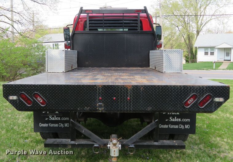 image for item HV9734 2003 International 4300  Crew Cab flatbed truck
