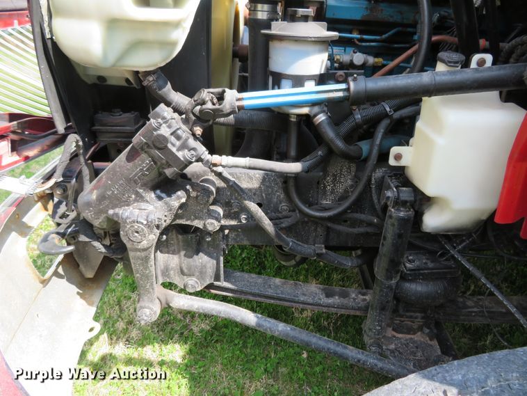 image for item HV9734 2003 International 4300  Crew Cab flatbed truck