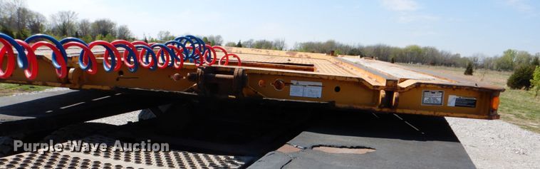image for item HX9214 2008 Load King 454DFPR lowboy equipment trailer