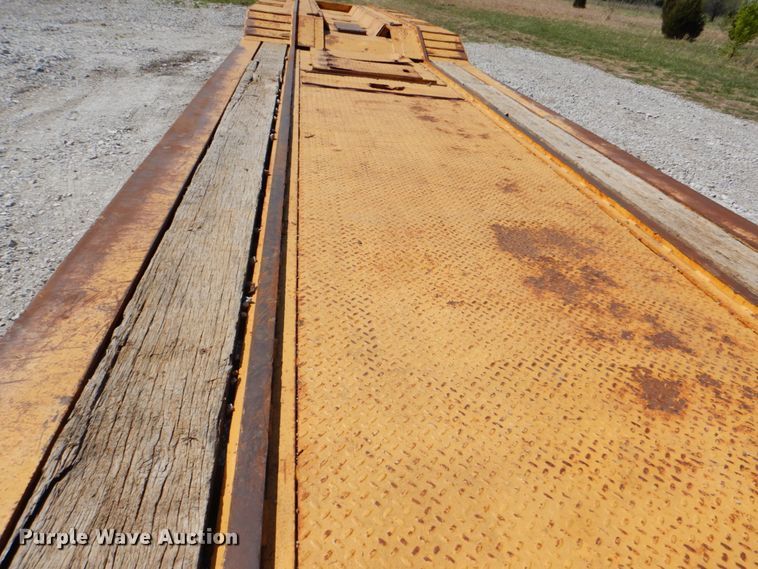 image for item HX9214 2008 Load King 454DFPR lowboy equipment trailer