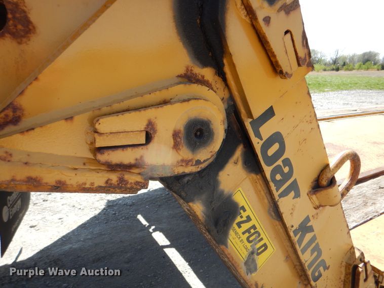 image for item HX9214 2008 Load King 454DFPR lowboy equipment trailer