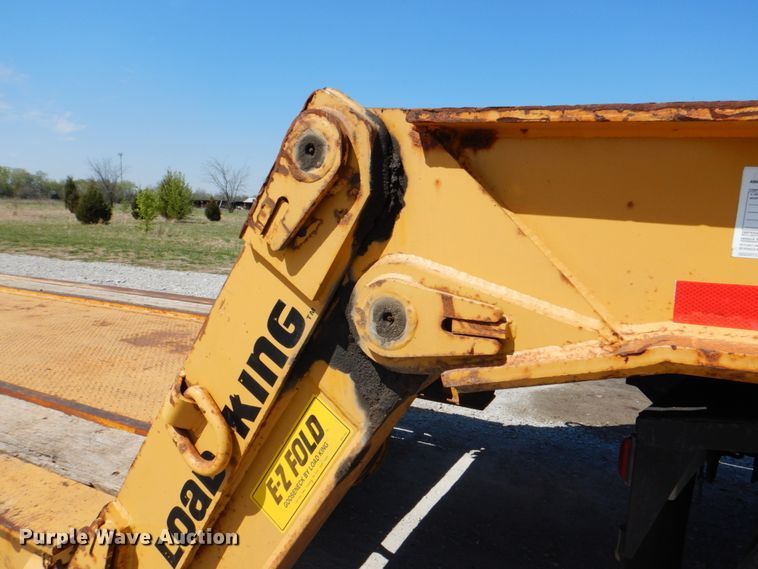 image for item HX9214 2008 Load King 454DFPR lowboy equipment trailer