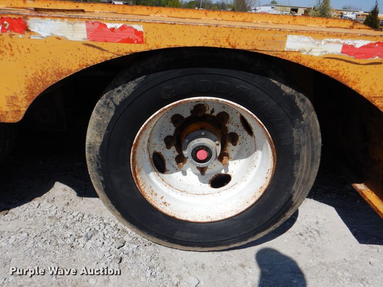 image for item HX9214 2008 Load King 454DFPR lowboy equipment trailer