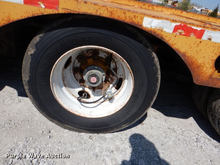 image for item HX9214 2008 Load King 454DFPR lowboy equipment trailer