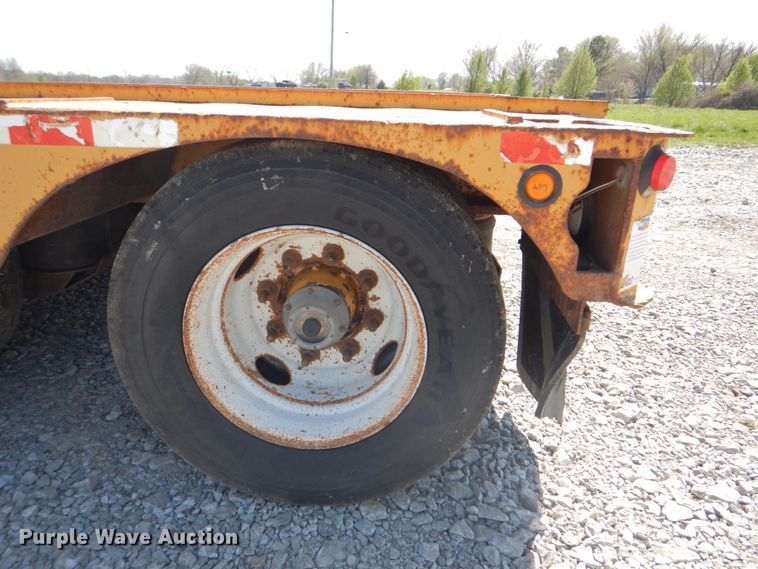 image for item HX9214 2008 Load King 454DFPR lowboy equipment trailer