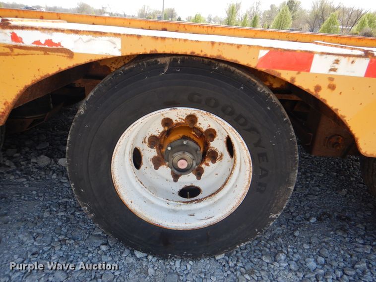 image for item HX9214 2008 Load King 454DFPR lowboy equipment trailer