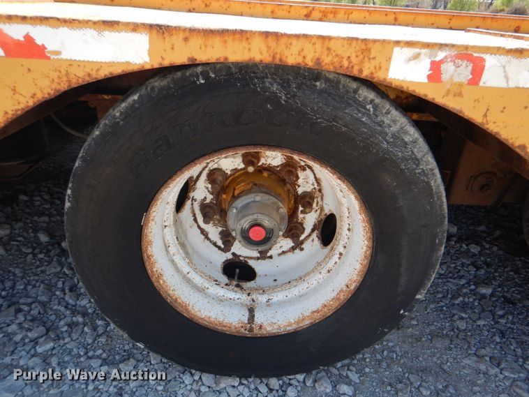 image for item HX9214 2008 Load King 454DFPR lowboy equipment trailer