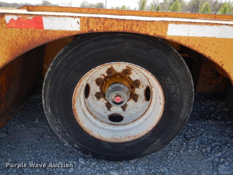 image for item HX9214 2008 Load King 454DFPR lowboy equipment trailer