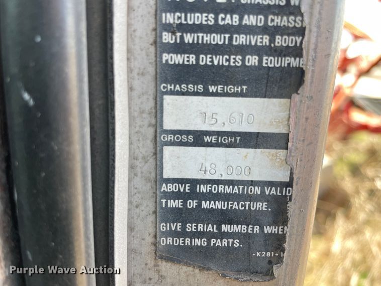 image for item II9403 1980 Kenworth  cab and chassis