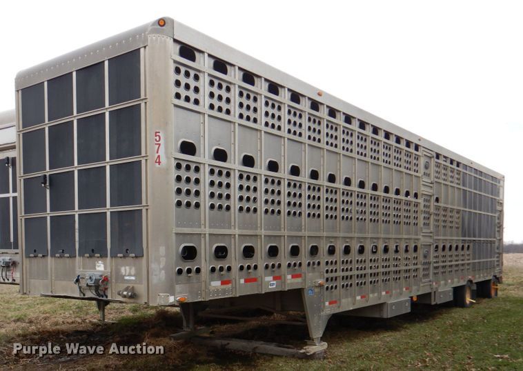 image for item II9805 2008 Eby Trans Pork  livestock trailer