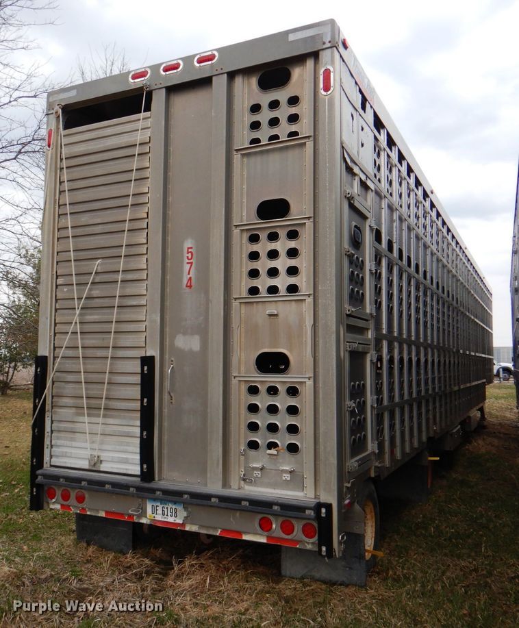 image for item II9805 2008 Eby Trans Pork  livestock trailer