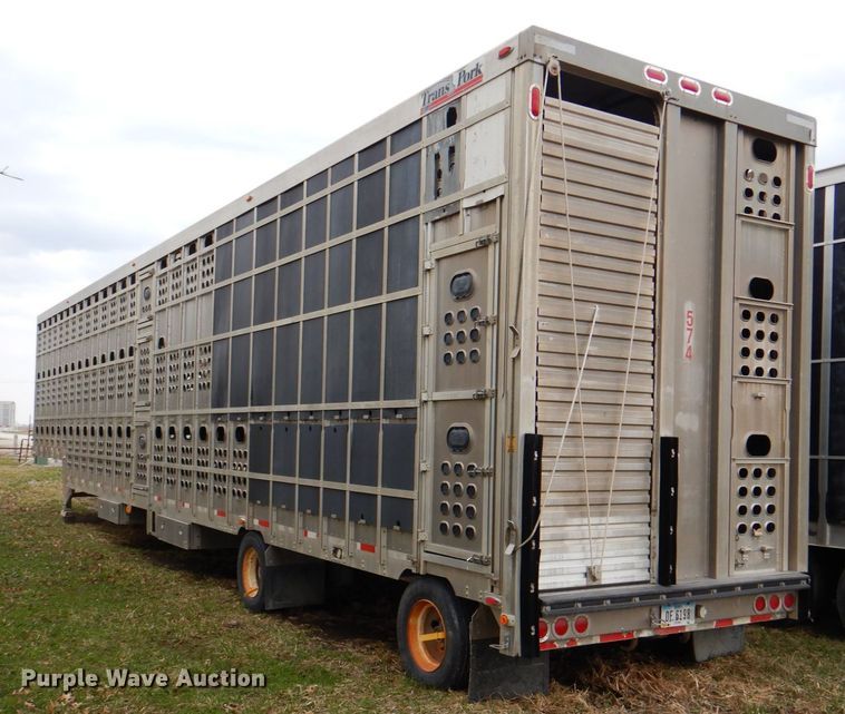 image for item II9805 2008 Eby Trans Pork  livestock trailer