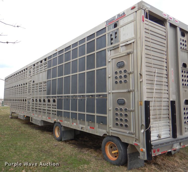 image for item II9805 2008 Eby Trans Pork  livestock trailer