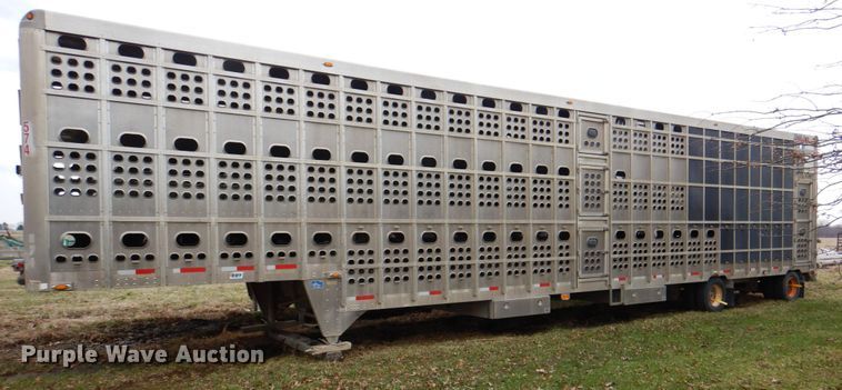 image for item II9805 2008 Eby Trans Pork  livestock trailer