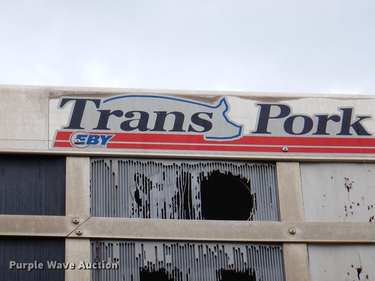 image for item II9805 2008 Eby Trans Pork  livestock trailer