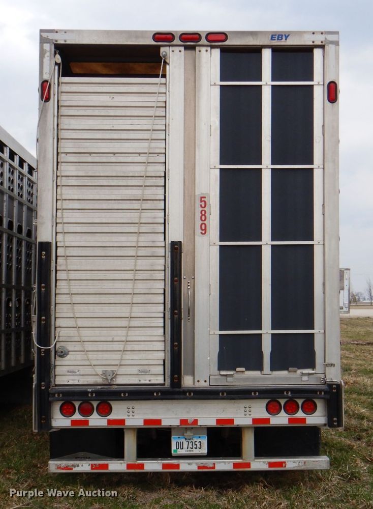 image for item II9806 2011 Eby Trans Pork  livestock trailer