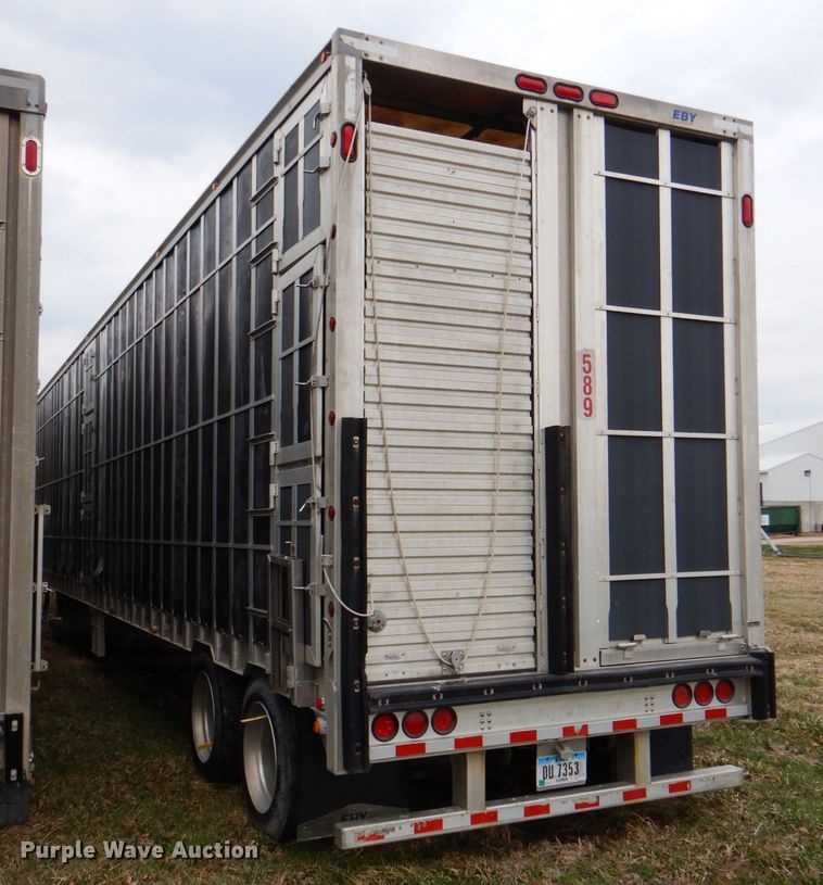 image for item II9806 2011 Eby Trans Pork  livestock trailer
