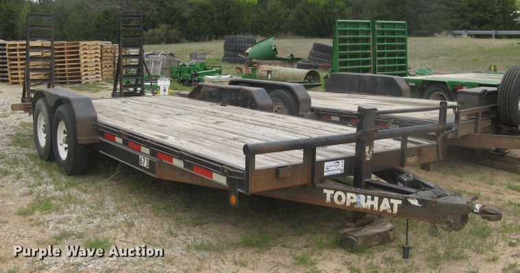 image for item DC1483 2008 Top Hat  equipment trailer