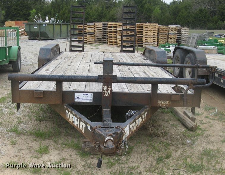 image for item DC1483 2008 Top Hat  equipment trailer