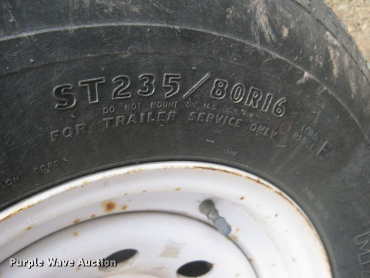 image for item DC1483 2008 Top Hat  equipment trailer