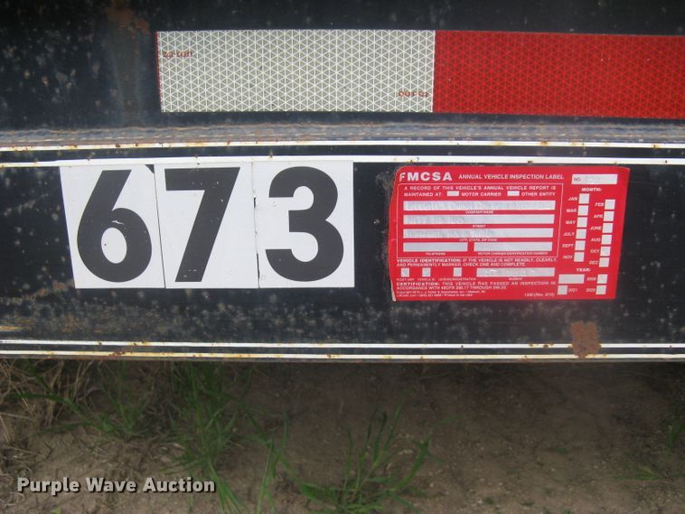 image for item DC1483 2008 Top Hat  equipment trailer