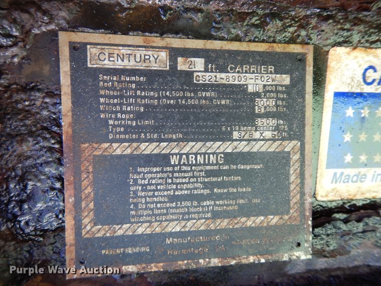 image for item DF6783 2002 Chevrolet C6500  rollback truck