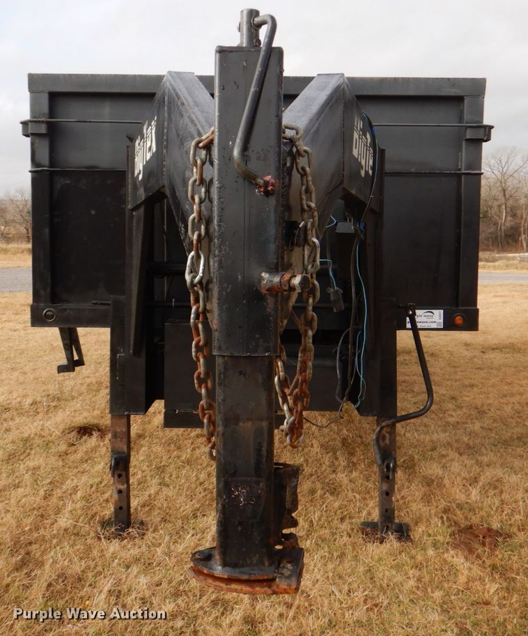 image for item DJ0327 2016 Big Tex 25DU  dump trailer