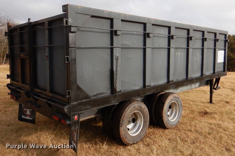 image for item DJ0327 2016 Big Tex 25DU  dump trailer