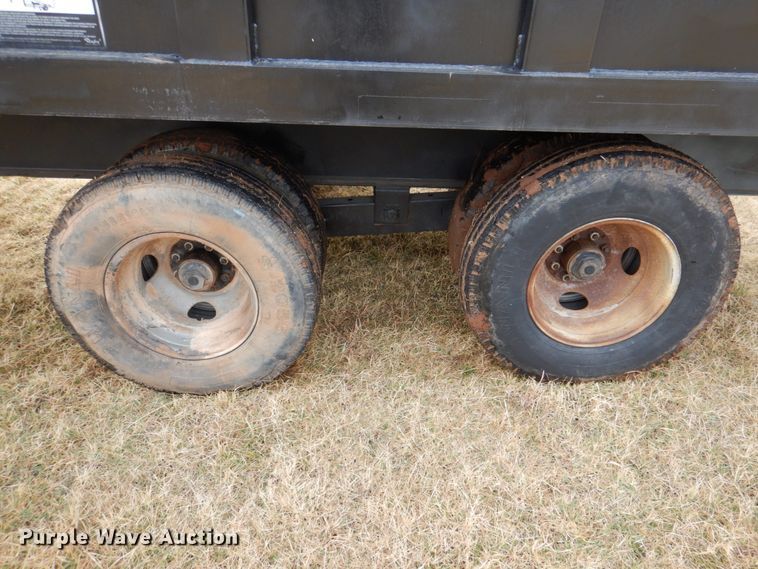 image for item DJ0327 2016 Big Tex 25DU  dump trailer