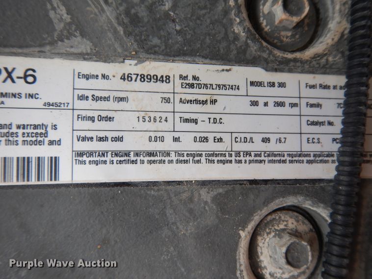 image for item DJ1070 2008 Peterbilt 325  flatbed truck