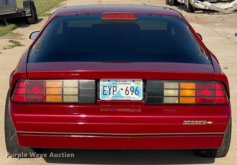 image for item DJ1199 1986 Chevrolet Camaro