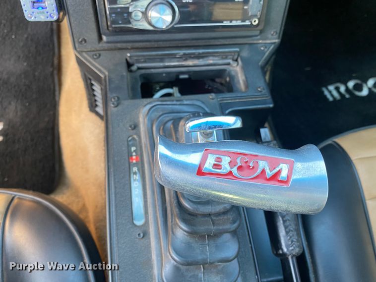 image for item DJ1199 1986 Chevrolet Camaro