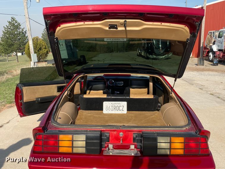 image for item DJ1199 1986 Chevrolet Camaro