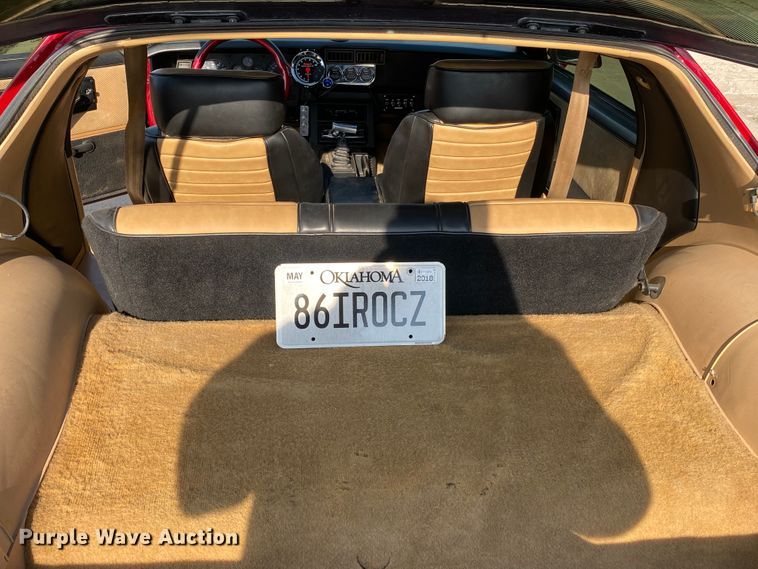 image for item DJ1199 1986 Chevrolet Camaro