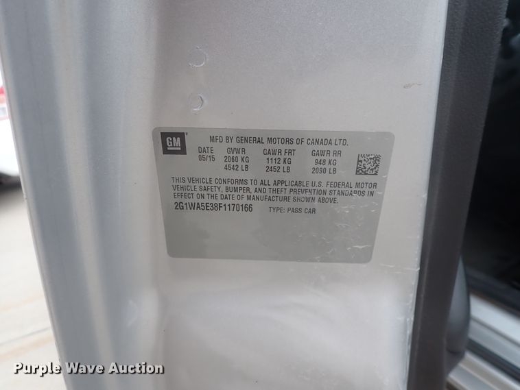 image for item DJ5532 2015 Chevrolet Impala