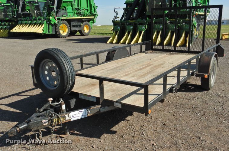 image for item DJ8357 2013 Lamar  utility trailer