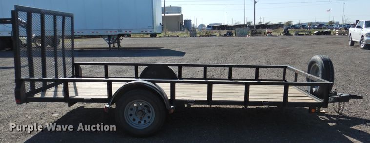 image for item DJ8357 2013 Lamar  utility trailer