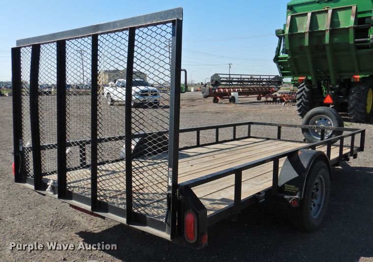 image for item DJ8357 2013 Lamar  utility trailer