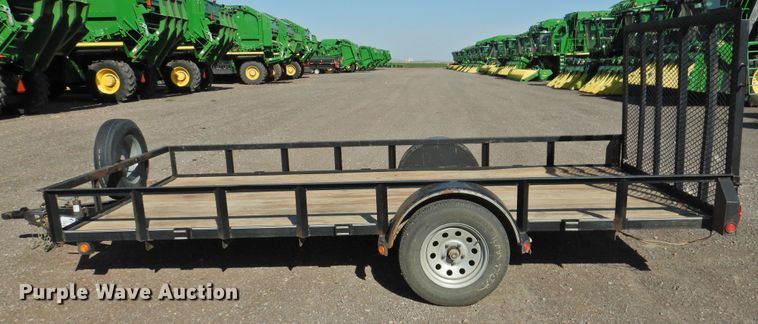 image for item DJ8357 2013 Lamar  utility trailer