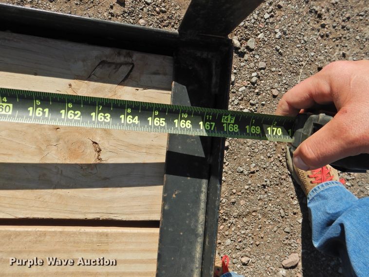 image for item DJ8357 2013 Lamar  utility trailer