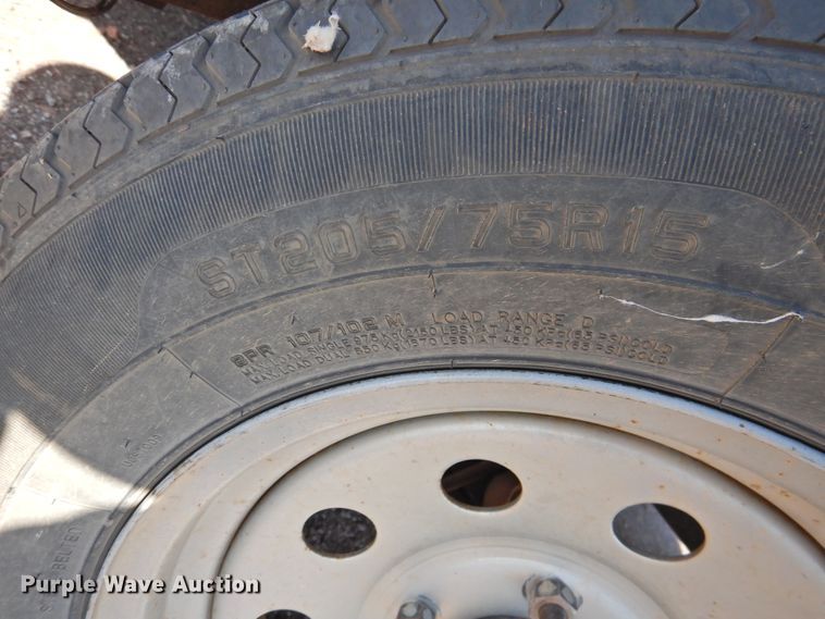 image for item DJ8357 2013 Lamar  utility trailer