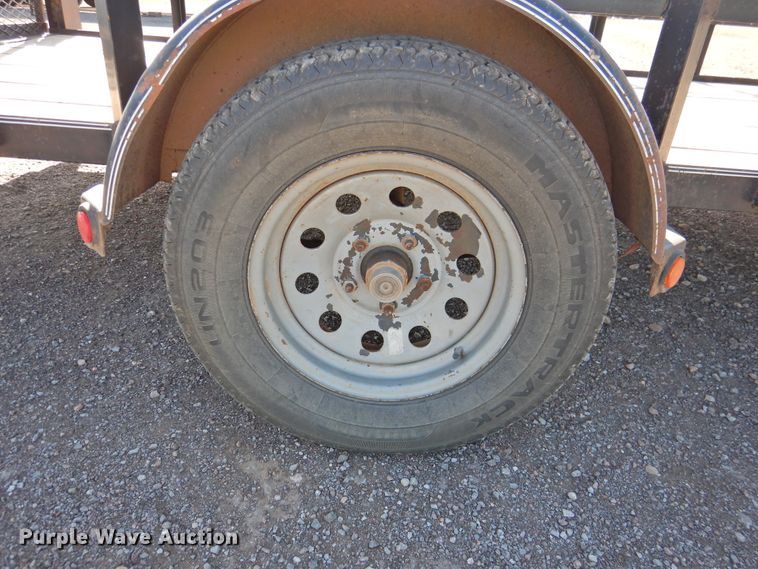 image for item DJ8357 2013 Lamar  utility trailer