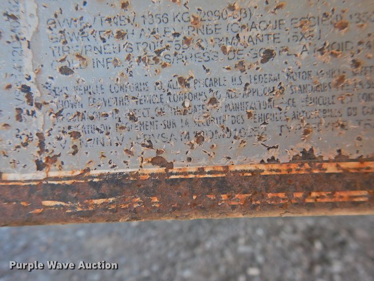 image for item DJ8357 2013 Lamar  utility trailer