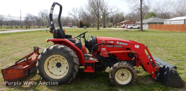 image for item DJ8721 Branson 3520R  MFWD tractor