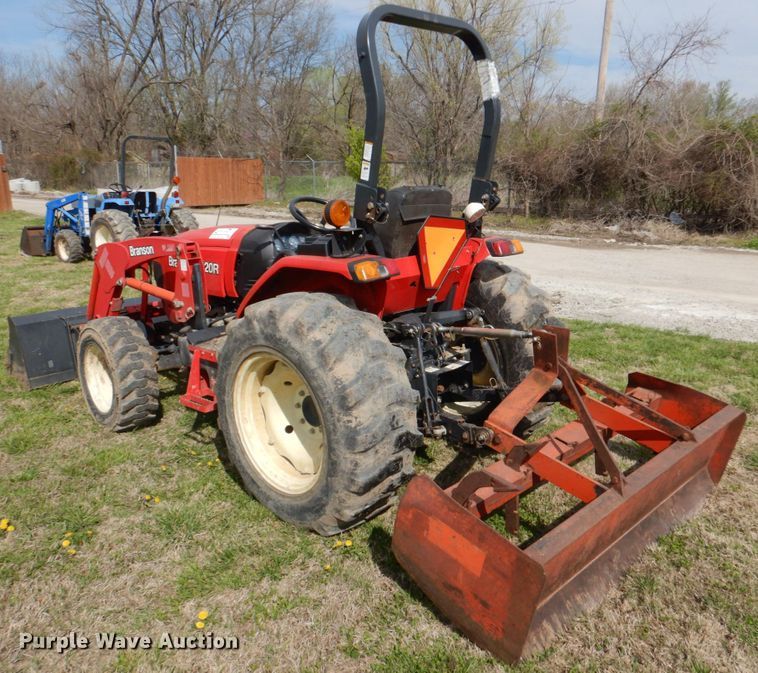 image for item DJ8721 Branson 3520R  MFWD tractor