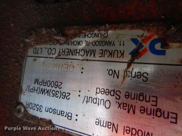 image for item DJ8721 Branson 3520R  MFWD tractor